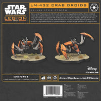 Star wars legion : LM-432 Crab Droid (extension d'unité)