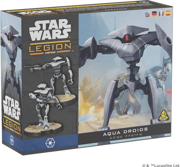 Star wars legion : Aqua Droids (extension d'unité)