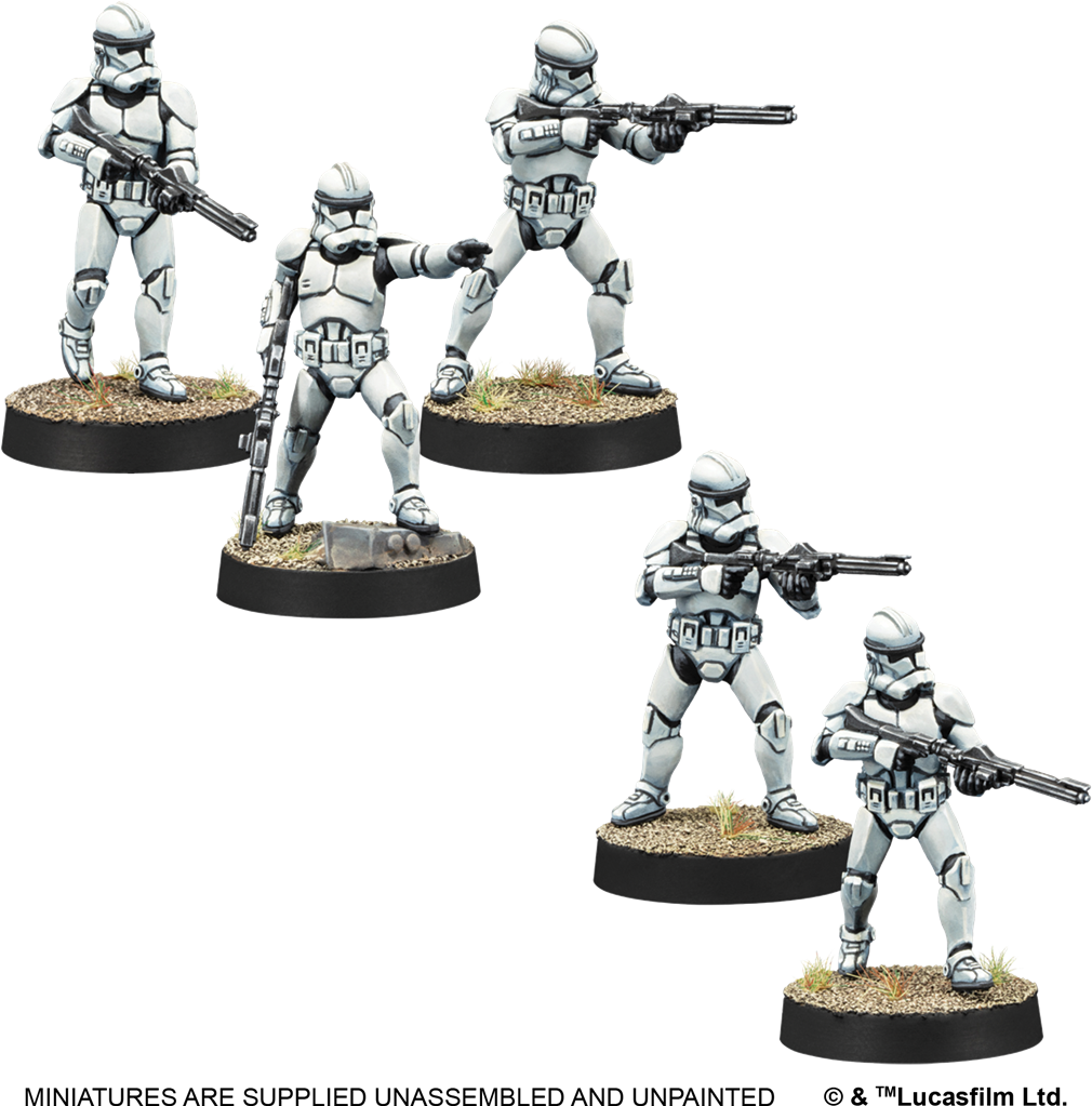 Star wars legion : Tireurs embusqués Clones/Clone Trooper Marksmen (EN STOCK)