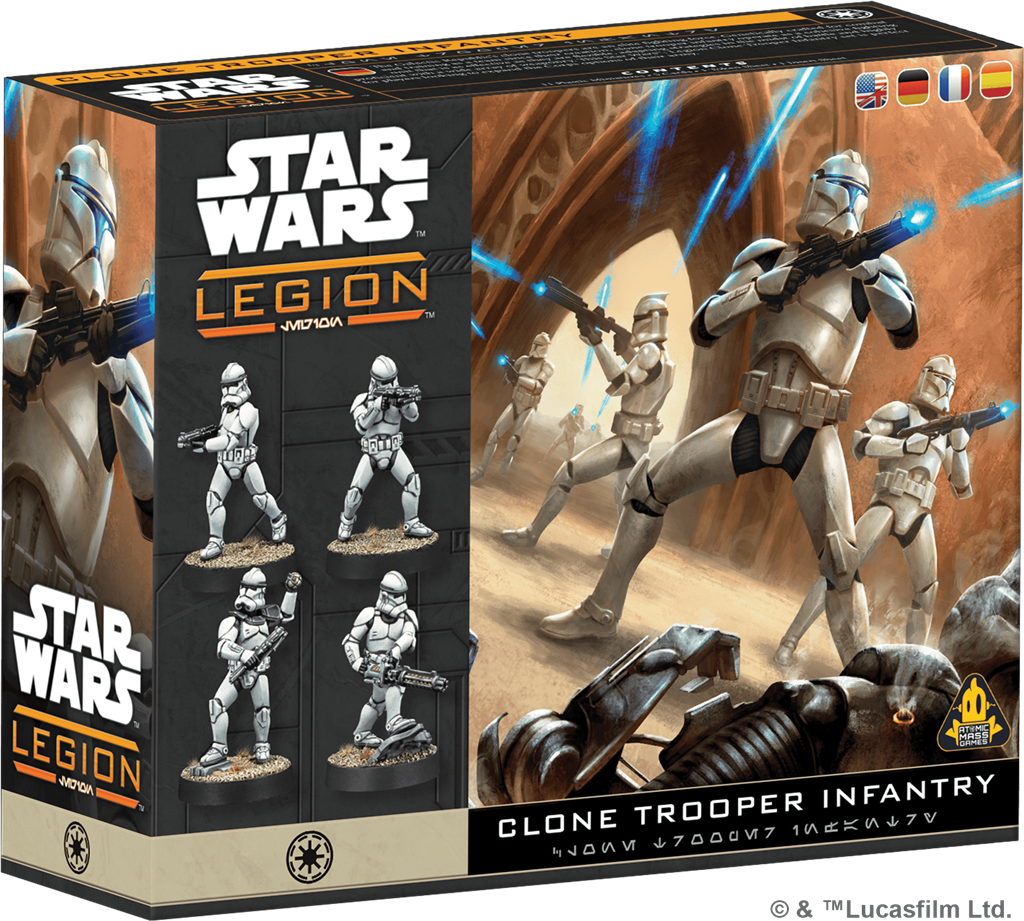 Star wars legion : Clone Trooper Infantry