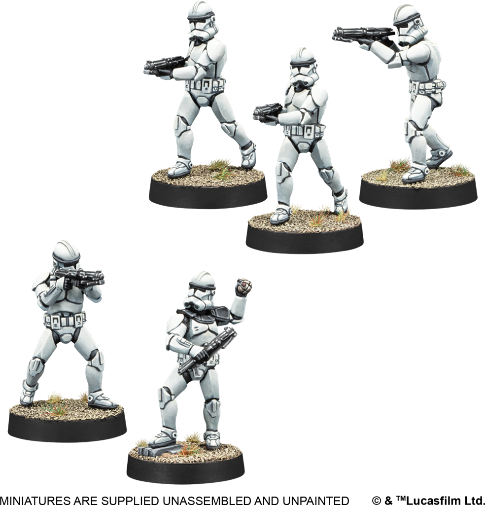 Star Wars Légion : Clone Trooper Infantry (Extension d'Unité)