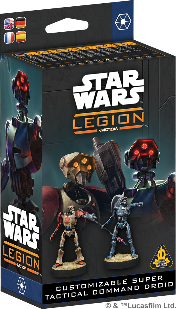 Star wars legion : Super Tactical Command Droid