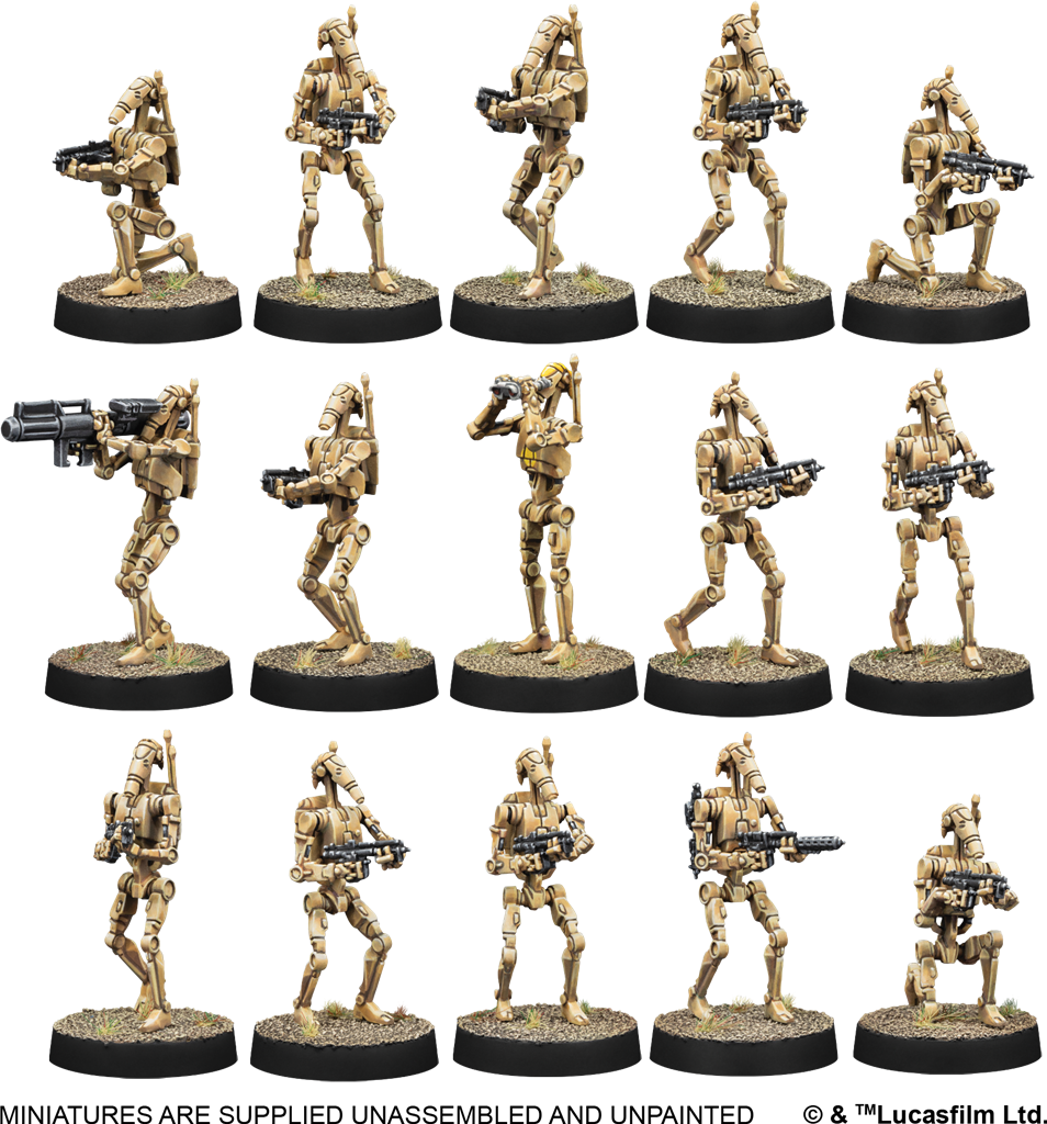 Star wars legion : B1 Battle Droid