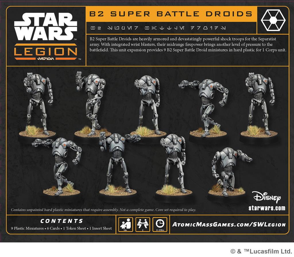 Star Wars Légion: B2 Super Battle Droids