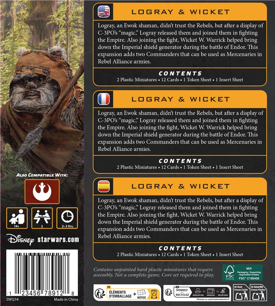 Star Wars Légion: Logray & Wicket