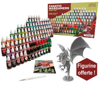 ARMY PAINTER - Warpaints Fanatic Wargamers Paint Set (LIVRAISON INCLUSE)