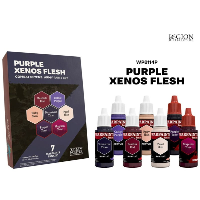 Army Painter - Combat Se7en - Purple Xenos Flesh (Précommandes sortie en juin 2026)