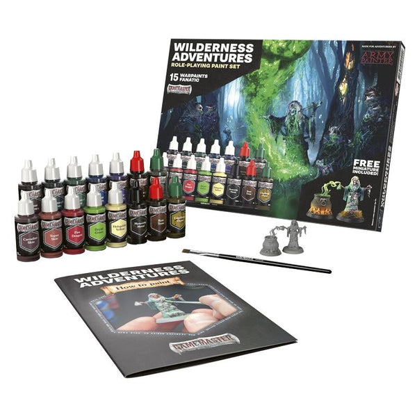 Army Painter - GameMaster Wilderness Adventures Roleplaying Paint Set(PRECOMMANDE)