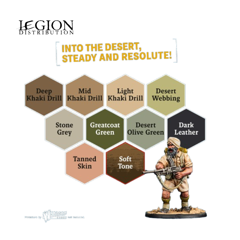 Army Painter - Historical - WWII British 8th Army (Précommandes jusqu’au 02/04/2026)