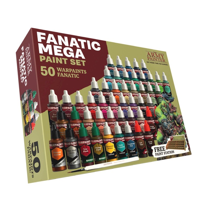ARMY PAINTER - Warpaints Fanatic Mega Paint Set (LIVRAISON GRATUITE)
