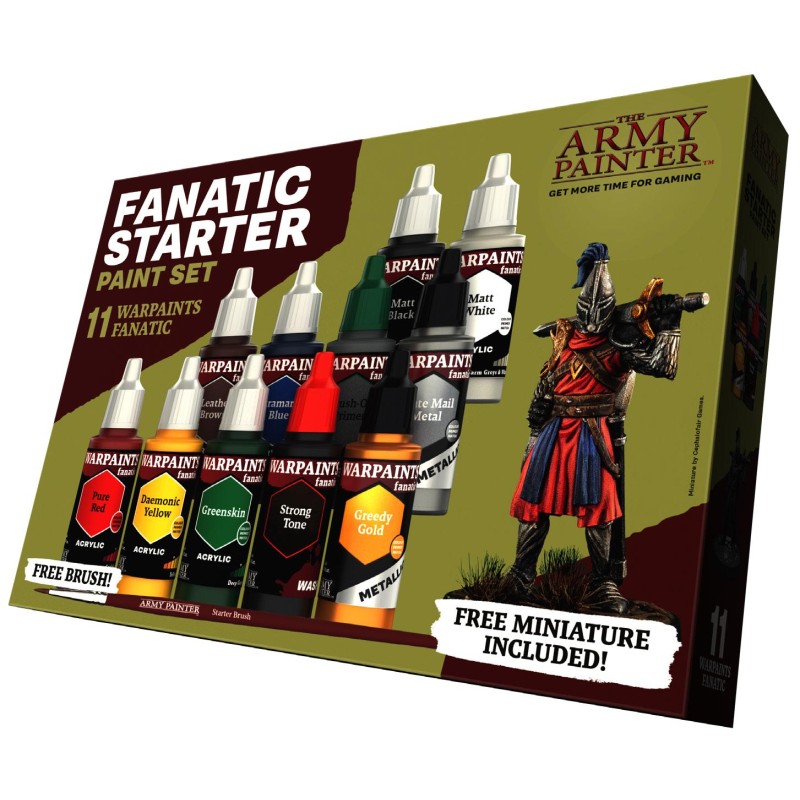 ARMY PAINTER - Warpaints Fanatic Starter Set