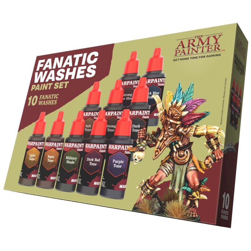 ARMY PAINTER - Warpaints Fanatic Washes Paint Set