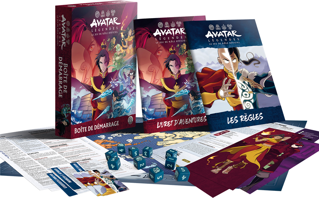 Avatar Légendes - Deck de cartes