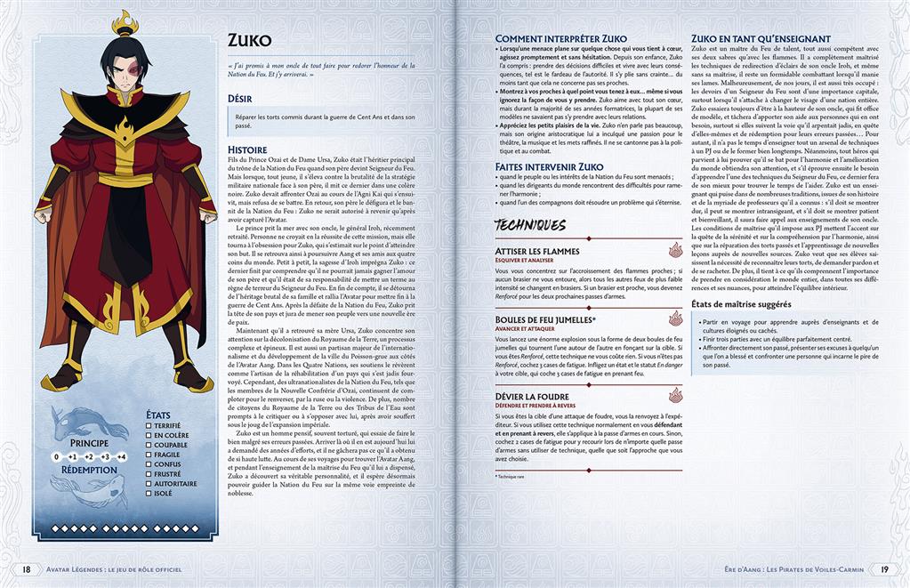Avatar Légendes - Deck de cartes
