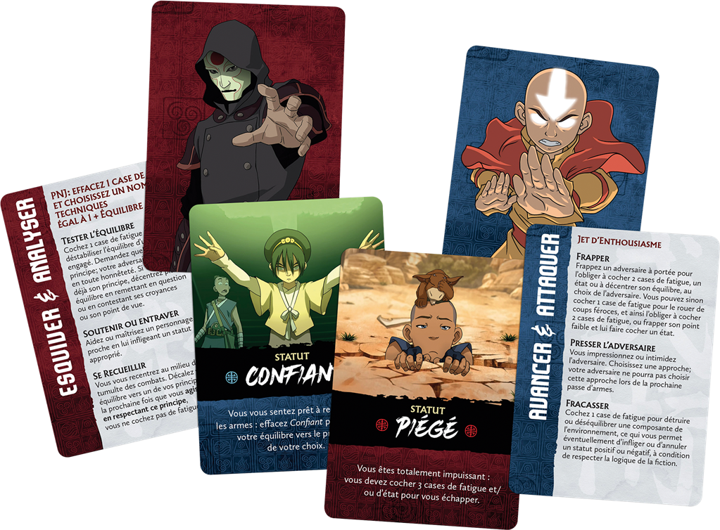 Avatar Légendes - Deck de cartes