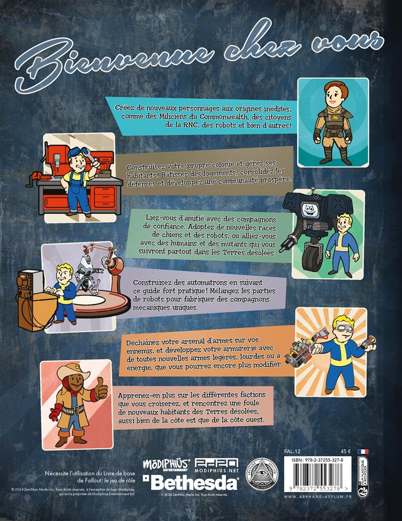 Fallout: le Guide des Colonnies (LIVRAISON GRATUITE)
