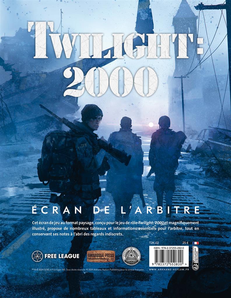Twilight 2000: Ecran de l'arbitre