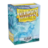 100 Dragon Shield Matte : Clear (EN STOCK)