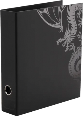 Dragon Shield : Sanctuary Slipcase Binder Black
