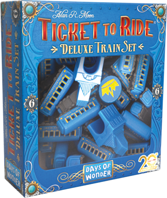 Aventuriers du Rail (Les) : Deluxe train set Bleu