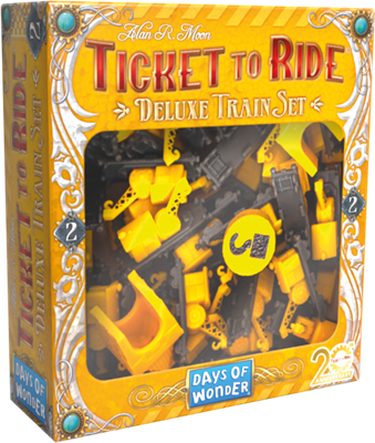 Aventuriers du Rail (Les) : Deluxe train set Jaune