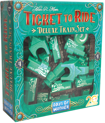 Aventuriers du Rail (Les) : Deluxe train set Vert