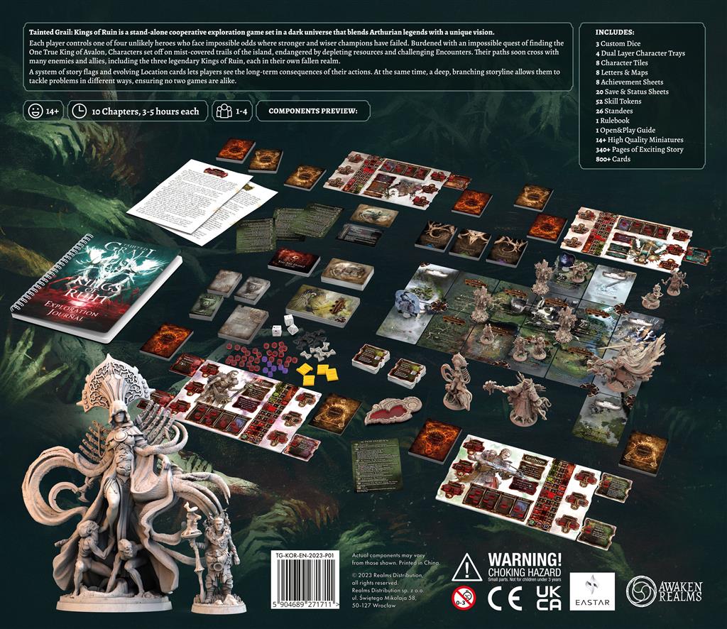 Tainted Grail: Kings of Ruin (Base) en Francais  (LIVRAISON GRATUITE)