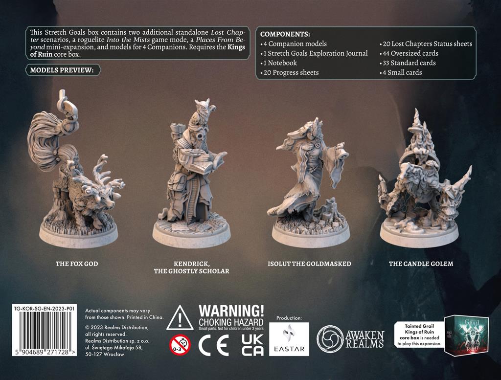 Tainted Grail: KoR Stretch Goals (en Francais)