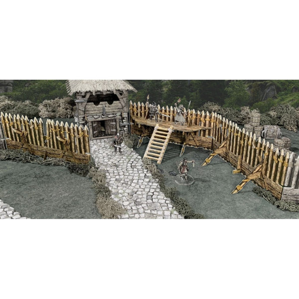 Battle Systems - Palisade Walls (Inclus dans le Fantasy Battlefield)