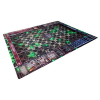 Blood Bowl / Blood Bowl 7s – Canals – 35.5″ x 27.5″ / 90cm x 70cm – single-sided rubber mat