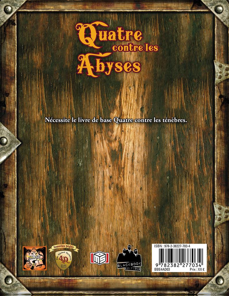 Quatre contre les Abysses (EN STOCK)