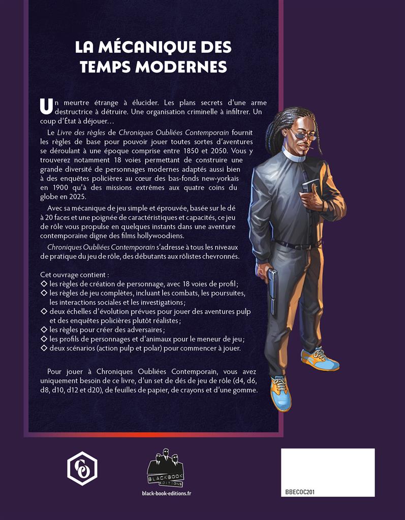 Chroniques Oubliées Contemporain 2 : Livre de règles