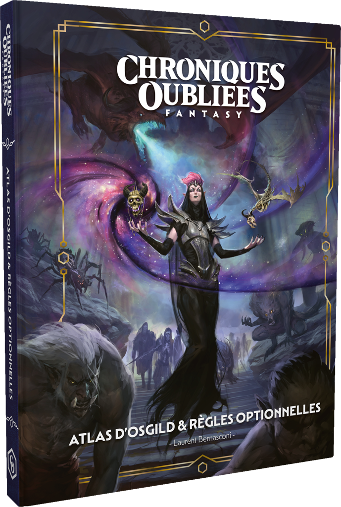 Chroniques Oubliées Fantasy :  Atlas d'Osgild & règles optionnelles (LIVRAISON GRATUITE)