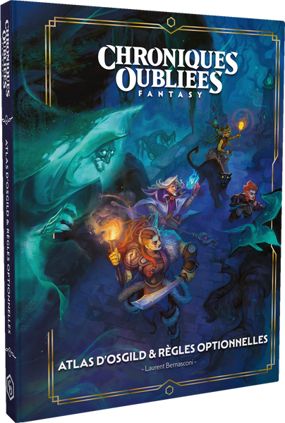 Chroniques Oubliées Fantasy :  Atlas d'Osgild & règles optionnelles (alternatif)