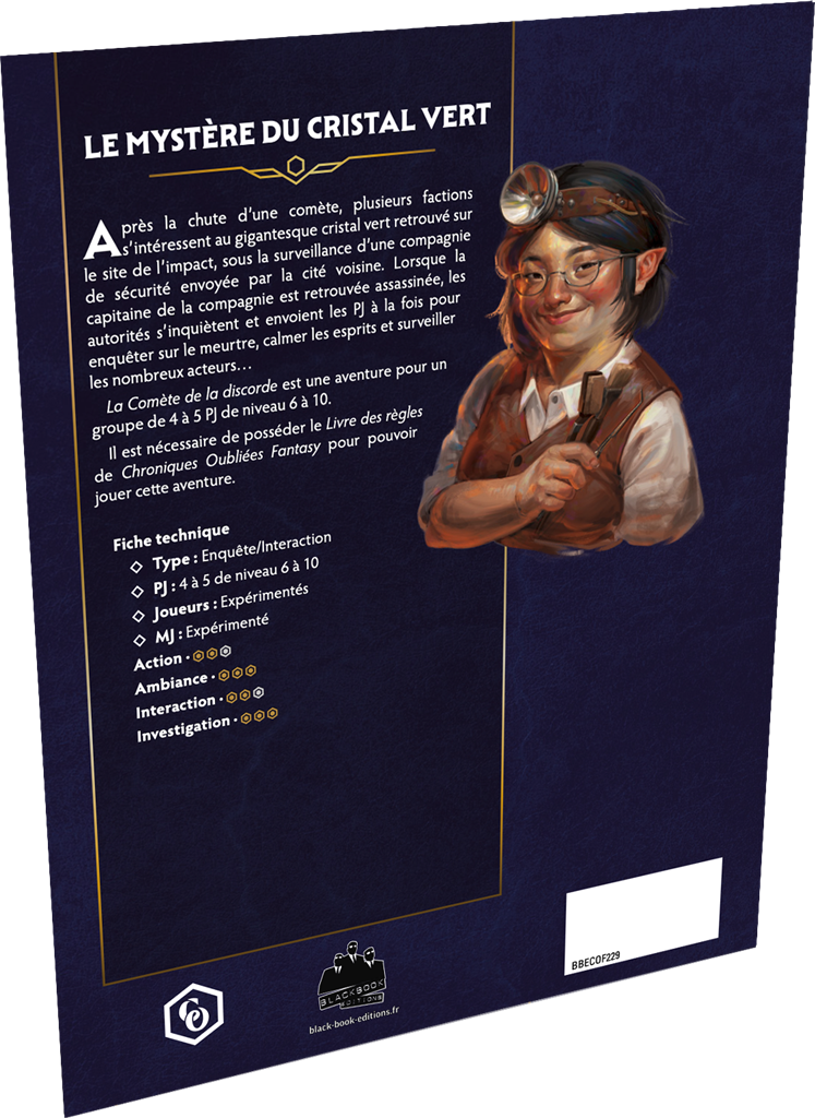 Chroniques Oubliées seconde édition - La comète de la discorde