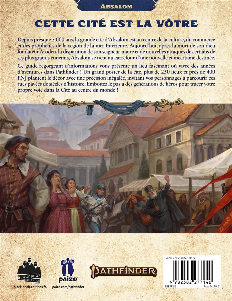 Pathfinder 2 : Absalom, Cité des prédictions perdu