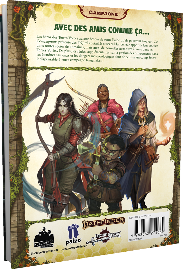 Pathfinder 2 :Kingmaker : Guide des Compagnons