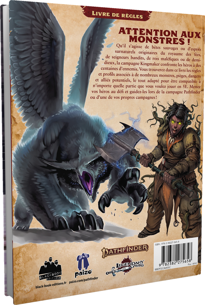 Pathfinder 2 : Kingmaker : Le Bestiaire 5E