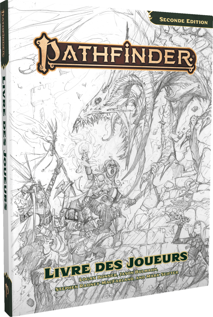 Pathfinder 2 - Livre des Joueurs version croquis