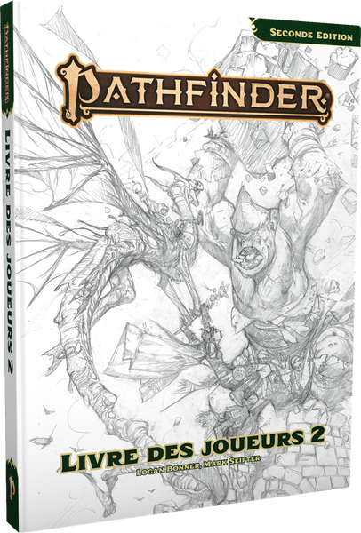 Pathfinder 2 - Livre des Joueurs 2 croquis (LIVRAISON GRATUITE)