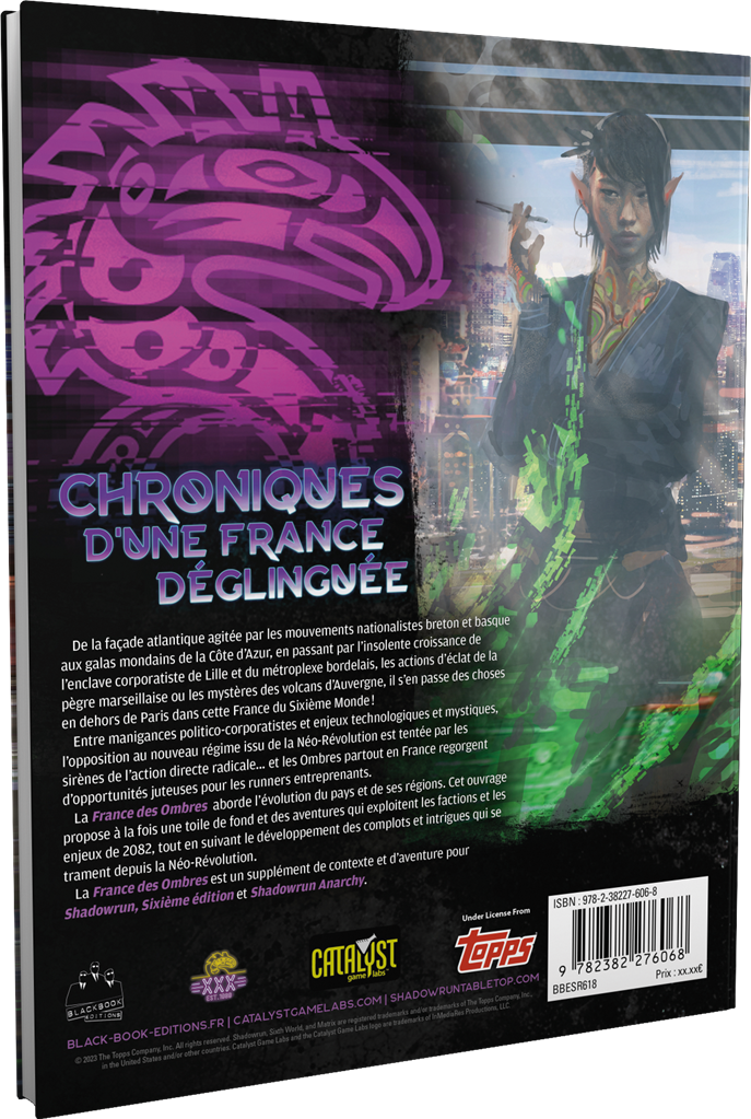 Shadowrun 6 : La France des Ombres (LIVRAISON GRATUITE)