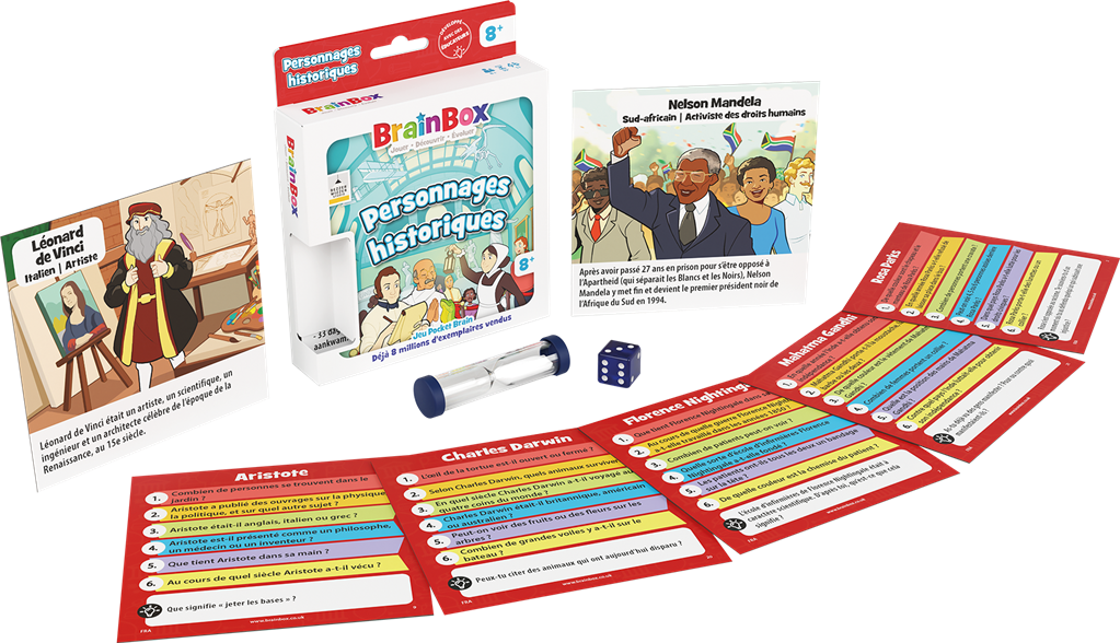 BrainBox Pocket : Personnages Historiques