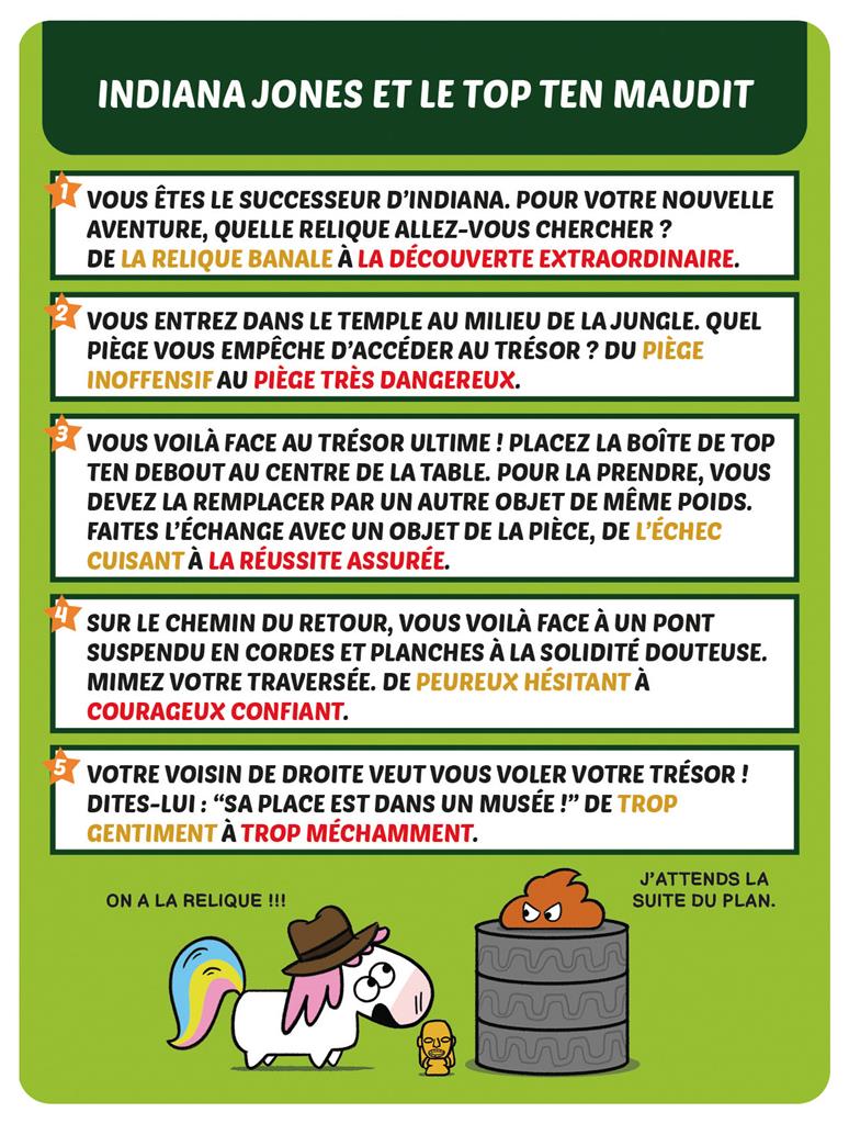 Top Ten Aventures (EN STOCK)(SOLDES D'HIVER 2026)