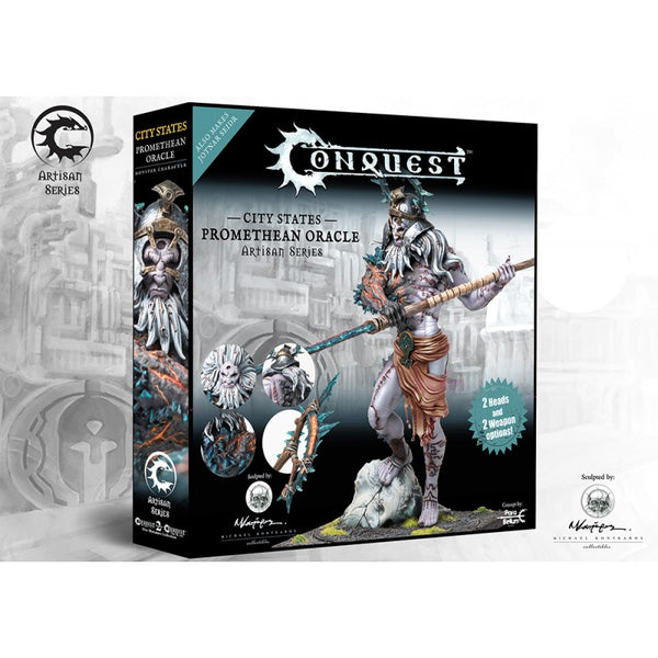 Conquest :City States: Promethean Oracle Artisan Series. designed by Michael Kontraros