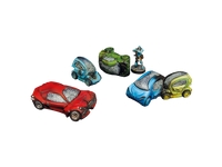 City Wrecked Cars set (x5)