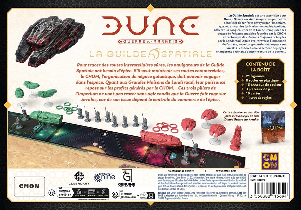 Dune : La Guerre pour Arrakis  : Guilde Spatiale (extension)