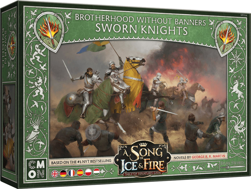 Trône de Fer Jeu de Figurine :Chevaliers de la Fraternité [F31]