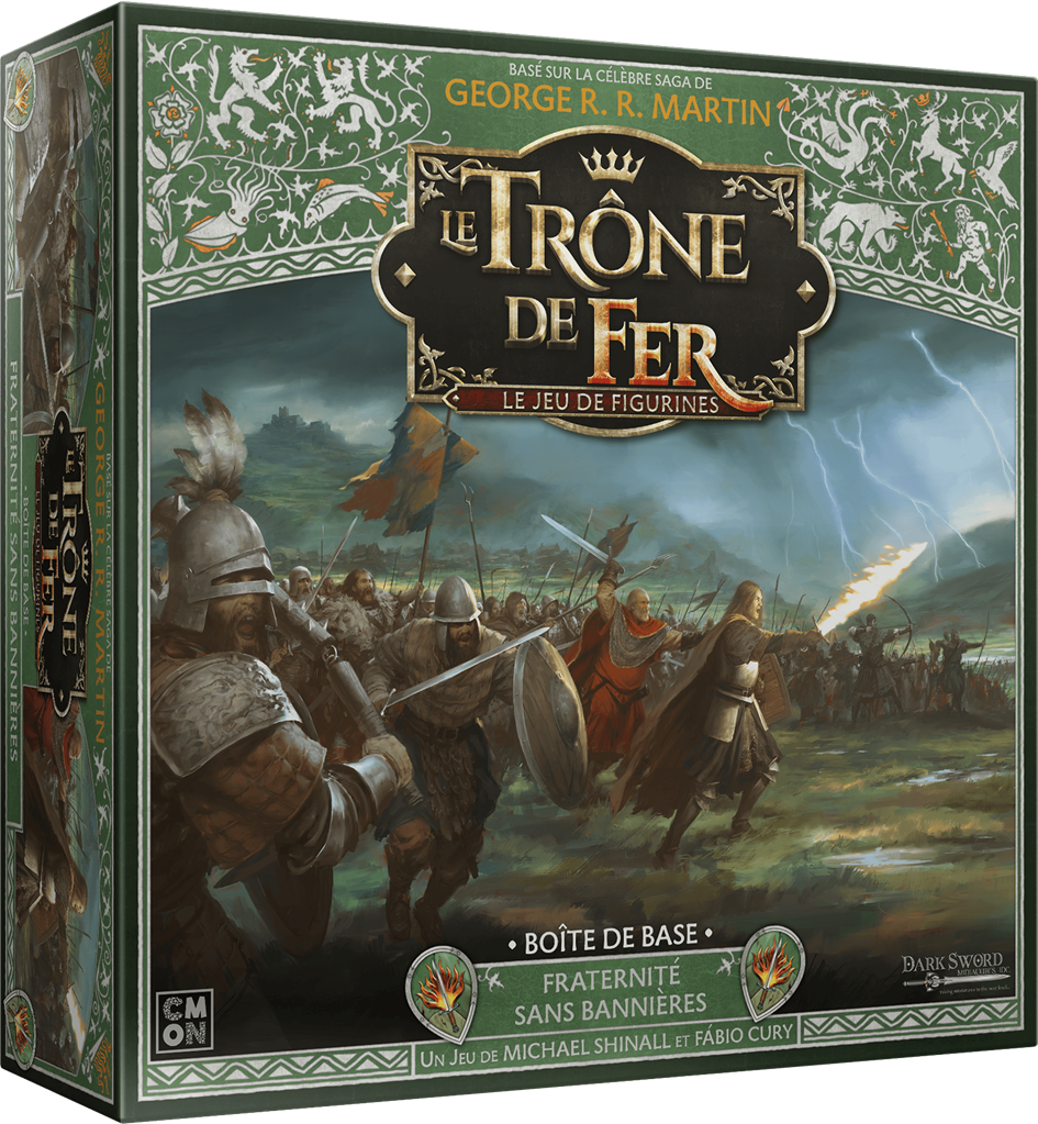 Trône de Fer Jeu de Figurine :Fraternité Sans Bannières (Base) [F31](LIVRAISON GRATUITE)