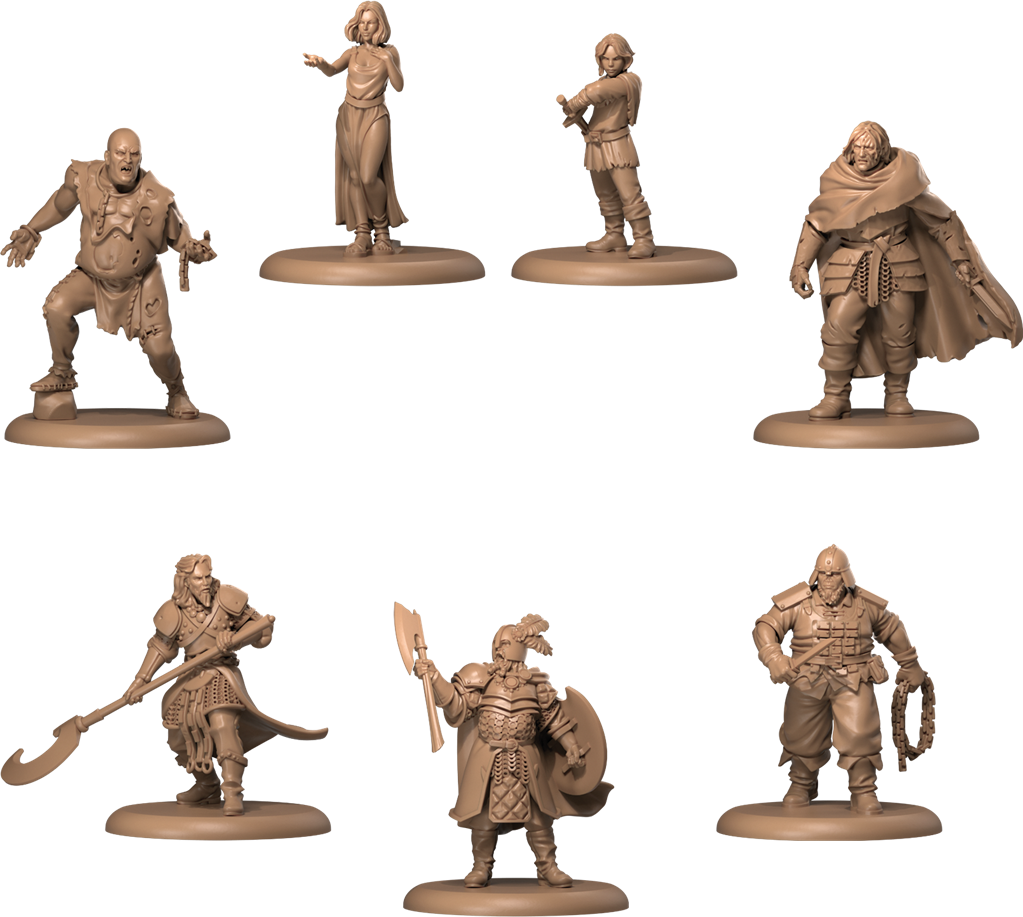 Trône de Fer Jeu de Figurine :  Héros Neutre #3 [N27]