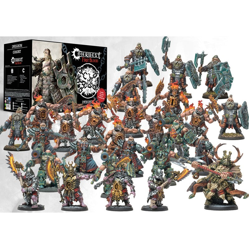 Conquest - Dweghom - Conquest First Blood Cohort Starter Set (LIVRAISON GRATUITE)